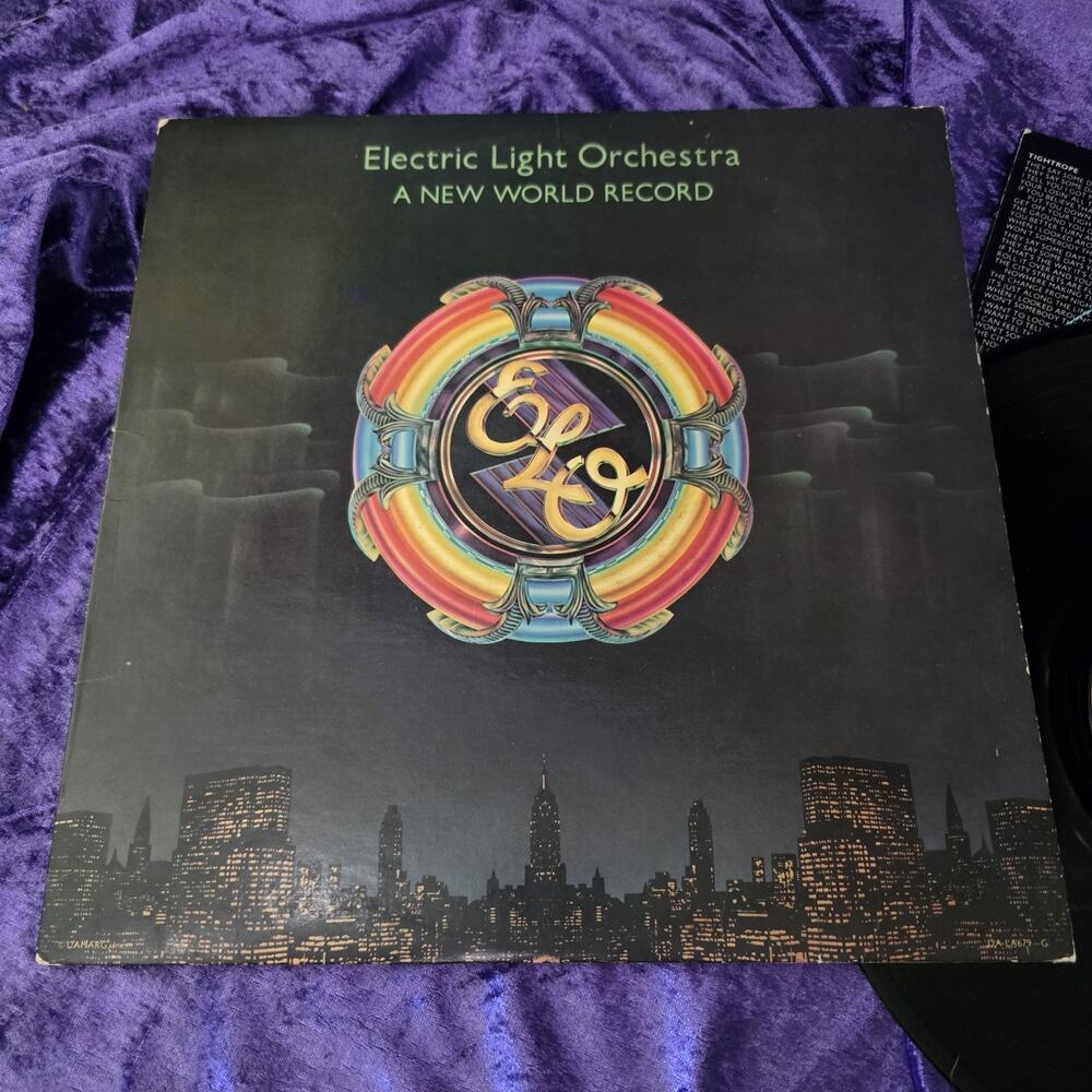 ELO A New World Record LP Vinyl 1976 UA-LA679-G VG+ Electric Light Orchestra